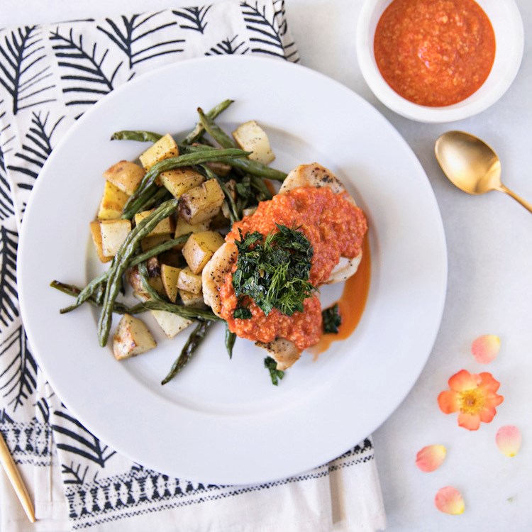 Picture of Red Pepper-Ginger Chicken 